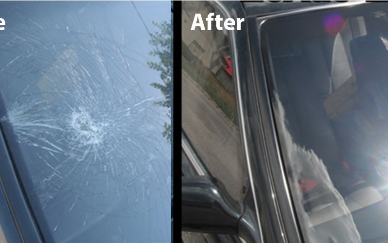 Door & back glass